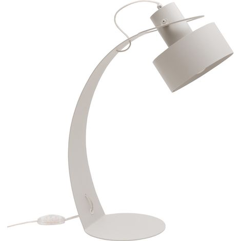 Lampada da tavolo industriale grigio-beige E27 15W RIF (1/4)