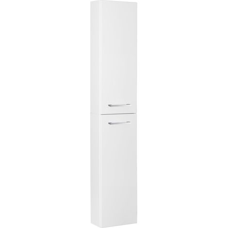 FACKELMANN Hochschrank slim weiß (1/4)
