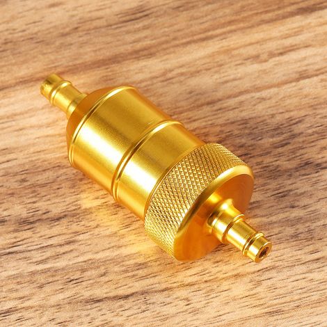 Filtre à carburant en ligne Gasonline pour moto tout-terrain, essence, 1/4" (6 mm) (1/5)