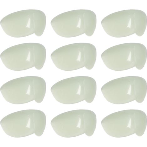 Lot de 12 protège-coins lumineux en silicone souple, idéal pour les tables de bébé et d'enfant, type 2. (1/5)