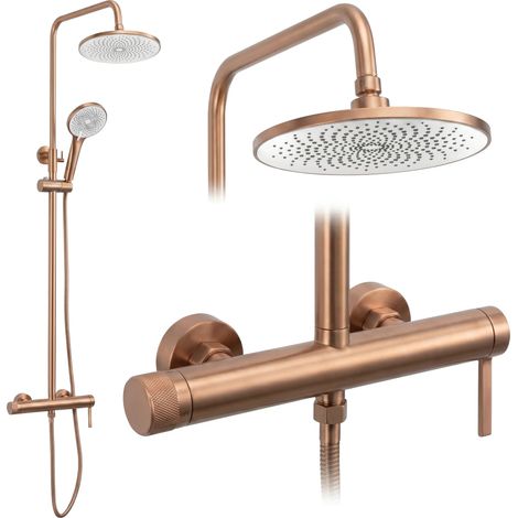 Ensemble De Douche Rea Rivo Brush Copper