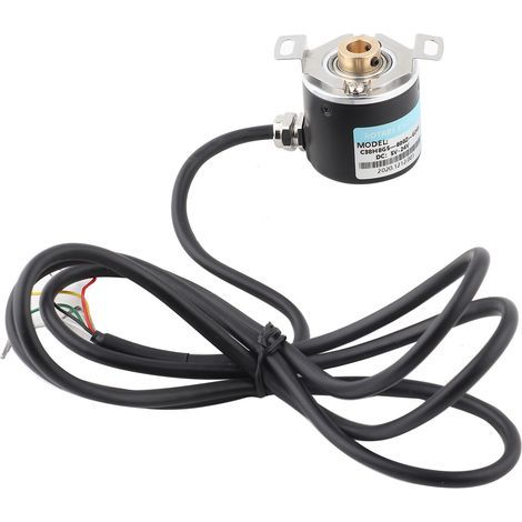 Encodeur à Arbre Creux AB 2 Phases, Pièces Transmission Mécanique 30KHZ DC5-24V 600 Impulsions (1/5)
