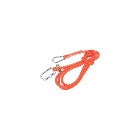 Ceinture de sécurité pour travaux en hauteur – Sangle d’ancrage ajustable avec boucle compacte, équipement de protection individuelle (EPI) conforme aux normes CE pour chantiers extérieurs et construc (1/4)