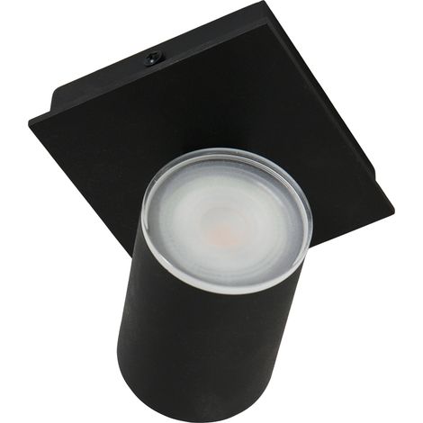 Steinhauer - foco - Points noirs - negro - metal - lámpara de (1/4)