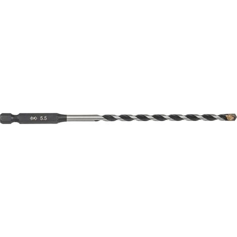 C.K T3114 0615 FORET À FRAISER MÉTAL 6 MM LONGUEUR TOTALE 150 MM TIGE HEXAGONALE 1 PC(S) (1/3)
