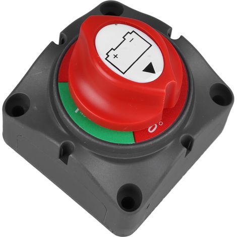 Interrupteur de coupure de batterie marine 12-48V, sélecteur d'isolation de circuit électrique, coupe-circuit pour bateau, camping-car et véhicule. (1/5)