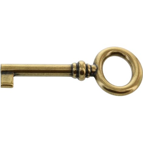 CHIAVE PER MOBILI 33728 29X69 MM ORO VALENZA- METAL STYLE- 25,0 pz