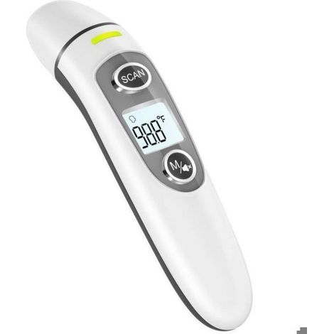Thermomètre infrarouge sans contact - - Mesure oreille et front - Plage 32°C à 42,9°C - Écran LCD rétroéclairé (1/4)