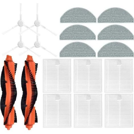 Pour Xiaomi Robot Aspirateur E10 E12 B112 Balayeuse Nettoyeur PièCes de Rechange Filtre Hepa Vadrouille Chiffon Chiffons (1/4)