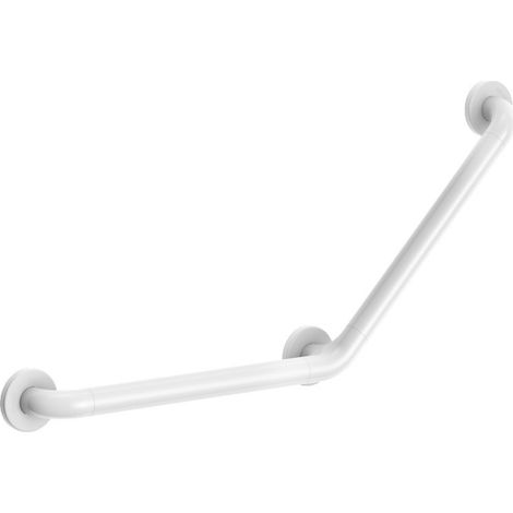 Barre d'appui coudée nylon - diamètre 32 mm - Delabie
