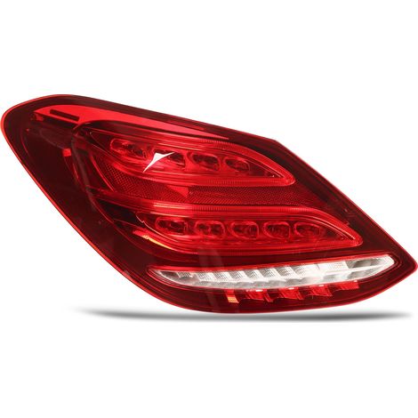 Linke hintere LED-Leuchte A2059060357 für Linkslenker, kompatibel mit Mercedes-Benz C-Klasse W205 Limousine (vor Facelift, 2015-2018) (1/5)