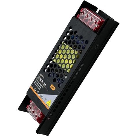 Alimentatore Slim Stabilizzato 24v 150 W Trasformatore X Telecamera Striscia Led (1/4)