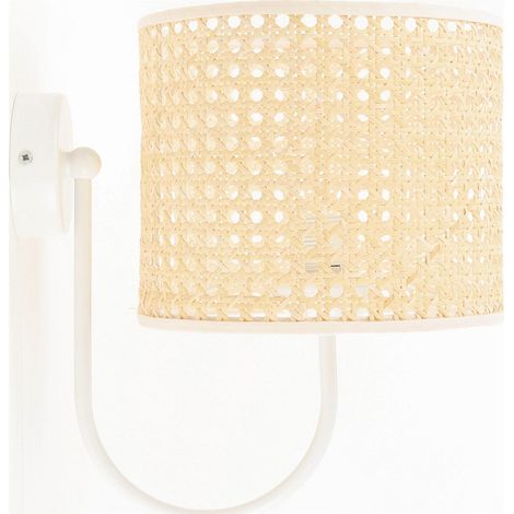 Applique rotang - Extérieur en fibres naturelles beige crème (1/5)