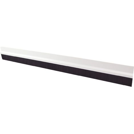 Burlete adhesivo PVC con flecos 1M Blanco GSC 003803810 (1/4)