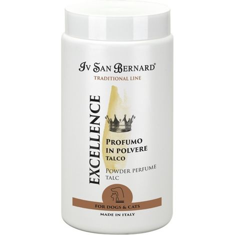 Parfum en poudre Iv San Bernard Excellence au talc pour chiens 80 gr Offre exclusive