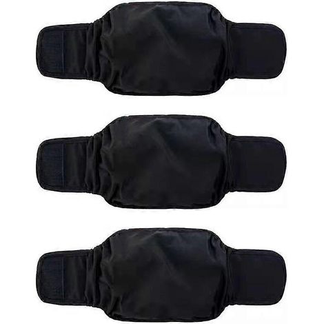 Lot de 3 couches lavables pour chiots mâles (1/5)