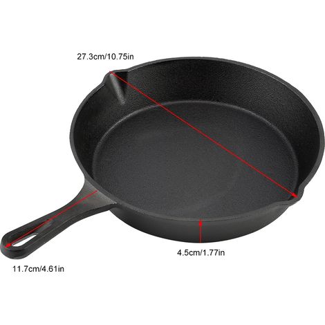 Poêle à frire en fonte, ustensiles de cuisine, plaques de cuisson à gaz et à induction, casseroles (1/5)
