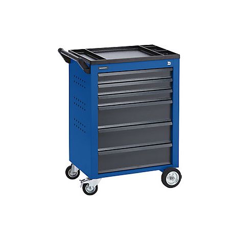 eurokraft pro  Carrello portattrezzi  6 cassetti con bloccaggio (1/2)