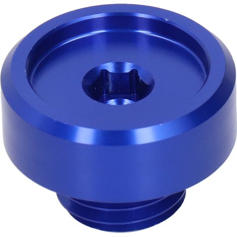 Bouchon de remplissage d'huile moteur en alliage d'aluminium, vis de couvercle, compatible Honda ARX1200 CB1000 CB1000R, bleu (1/5)