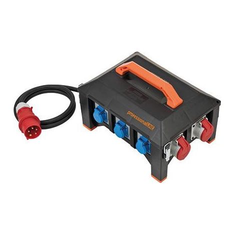 Distributeur de chantier professionnel H07RN-F5G6 2m CEE FI 1x32A + 2x16A + 6x230V professionalLINE (1/5)