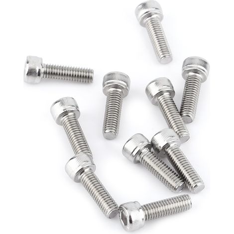 Assortiment de boulons et écrous M5 à six pans creux en acier inoxydable SS304 (tête cylindrique) (1/5)