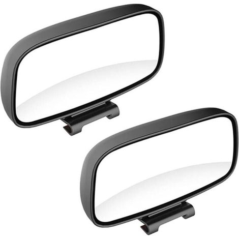 Specchietto per angolo cieco, specchietto retrovisore grandangolare regolabile a 360° per auto (2 pezzi)