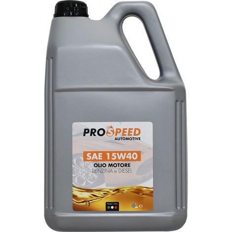 OLIO MOTORE PER AUTOVETTURE Super M 15W40 - lt. 5- 4 pezzi - PROSPEED