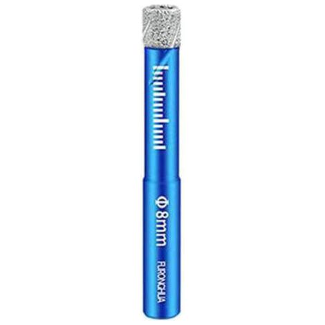 SABIR Outils électriques Scie cloche diamantée pour carrelage, marbre, verre et céramique, foret, 8mm (1/5)