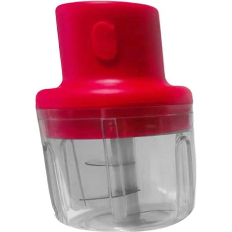 250 ml roter elektrischer USB-Küchenmixer (1/5)