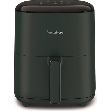 Freidora de aire 5 L - 1500 W - 10 programas - 70-200 °C - Apagado automático - Bandeja antiadherente Lv - Cable de 0,9 m - Color madera - Gpe Seb