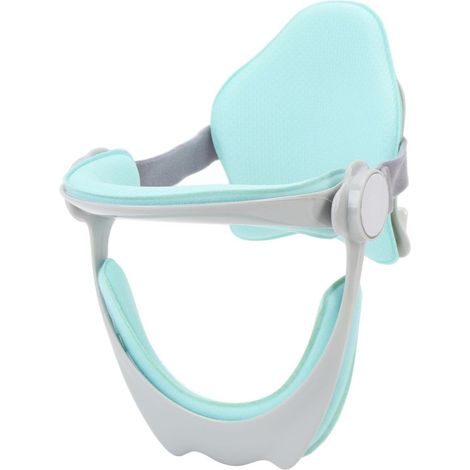 Support-Cervical-Ajustable-Ergonomique-Le-ger-En-Pc-Et-Tissu-Pour-Adultes-Bureau-Voyage-Quotidien-1-Piece-Bleu-Ciel (1/5)