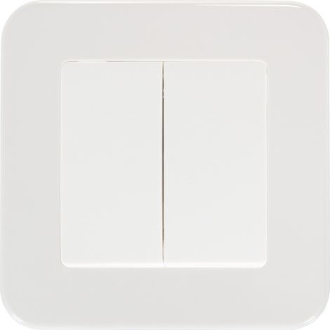 Interruptor Doble Conmutado Classic Blanco