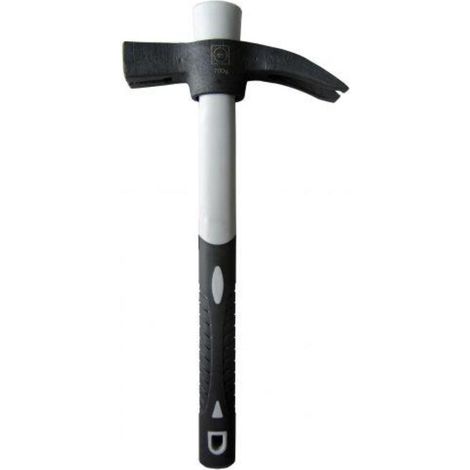 ruthe-3007049119-martillo de encofrador con mango de fibra de vidrio (700 g)