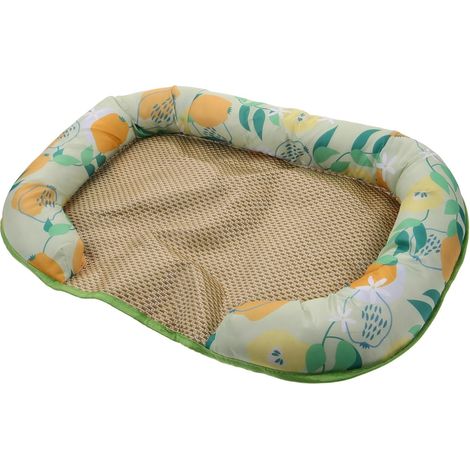 Cooling Mat for Dogs and Cats, Cooling Mattress, Non-Slip Pet Cushion for Travel and Warm Comfort with Pattern (1/5)