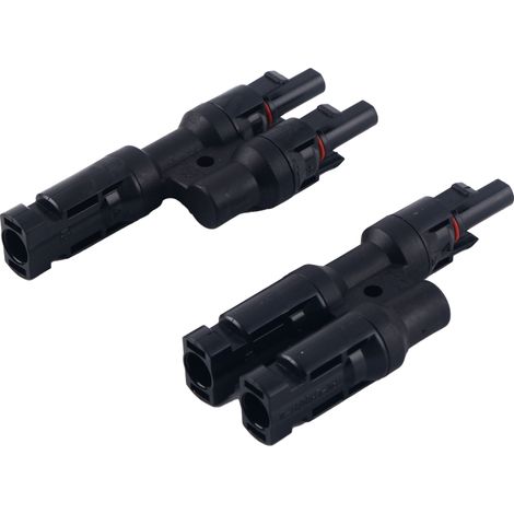 Coppia di Splitter Connettori Solari Rapidi Tipo T