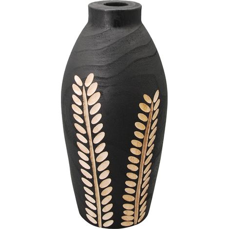 Signes Grimalt Jarrón Jarrones et Portavelas  Vase noir - 29x14x14cm (1/5)