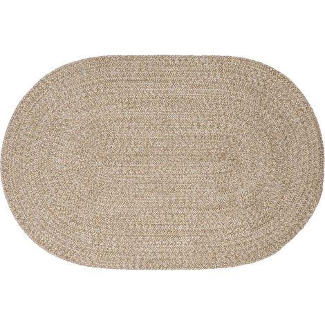 Alfombras de área Blanco 100 x 152 cm yute vidaXL