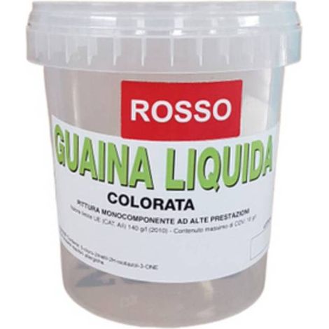9 x GUAINA LIQUIDA RESINOSA ROSSO  1 KG