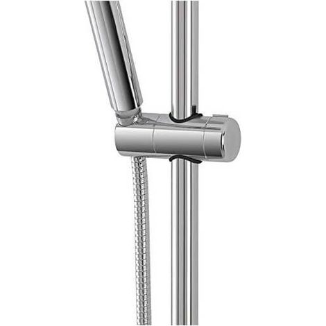 Handbrausenhalter Chrom Ø 18- 25 mm Verstellbar und Pflegeleicht "Hidra" (1/3)