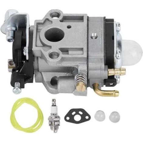 Carburateur pour Weedeater 1E34F 1E36F TU26 TL26 Carburateur Carb Kits de Remplacement pour Coupe-Herbe Weedeater Débroussailleuse 26cc 33cc 10mm (1/5)