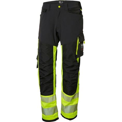 Pantalon haute visibilité Helly Hansen ICU Noir / Jaune 40