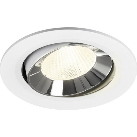 Spot encastré Numinos Move L blanc/chrome 4000K - 40 deg - 1009860