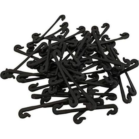 Pair CSPARKV 6cm 50 Pièces Cravate De Vigne Clip Fixe De Vigne Pinces De Jardin pour Plantes Attaches Végétales pour Vignes Raisin Ficeler