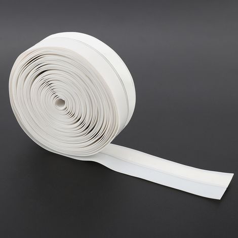 Bande d'étanchéité autocollante 5M 25mm pour portes et fenêtres, isolation phonique et protection contre la poussière (blanche) (1/5)