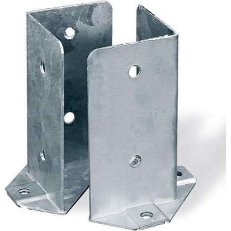 Coppia supporti ancoraggio per travi 80 x 80 x 150 mm. (1/3)