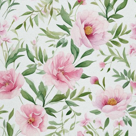 Tela decorativa para exteriores Oxford - Motivo de flores I DX5658 (1/5)