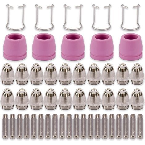 （ 50 pièces）Kit de buses et d'embouts pour torche plasma SG 55 AG 60 WSD 60 (1/5)