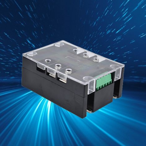 Régulateur de tension monophasé à semi-conducteurs, régulateur de tension à thyristor, régulateur de tension alternatif à semi-conducteurs 220-380 V CA SSR-20WA-S sans dissipateur thermique (1/5)
