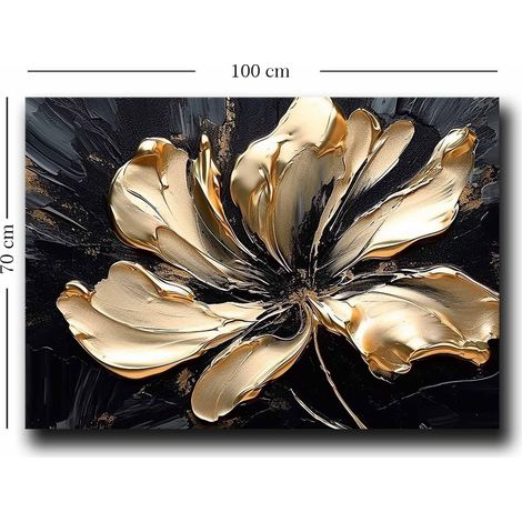 Decorazione artistica da parete con stampa su tela Painting Multicolore (1/4)