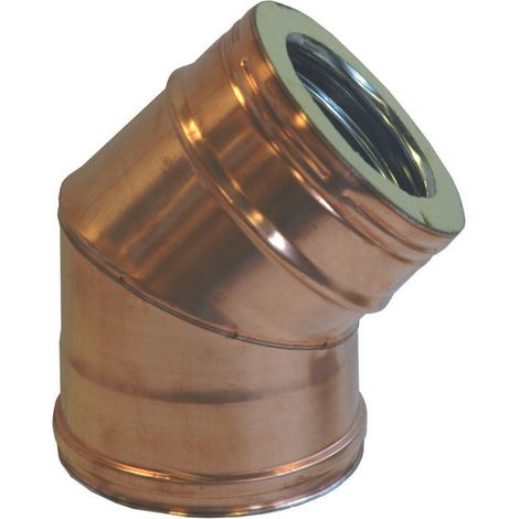 45°mf edelstahl/kupfer kurve 45g dp d 300